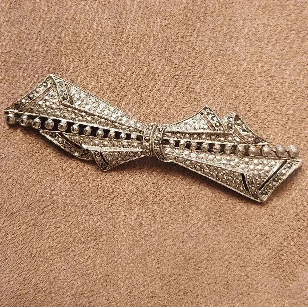 Silver Statement Brooch